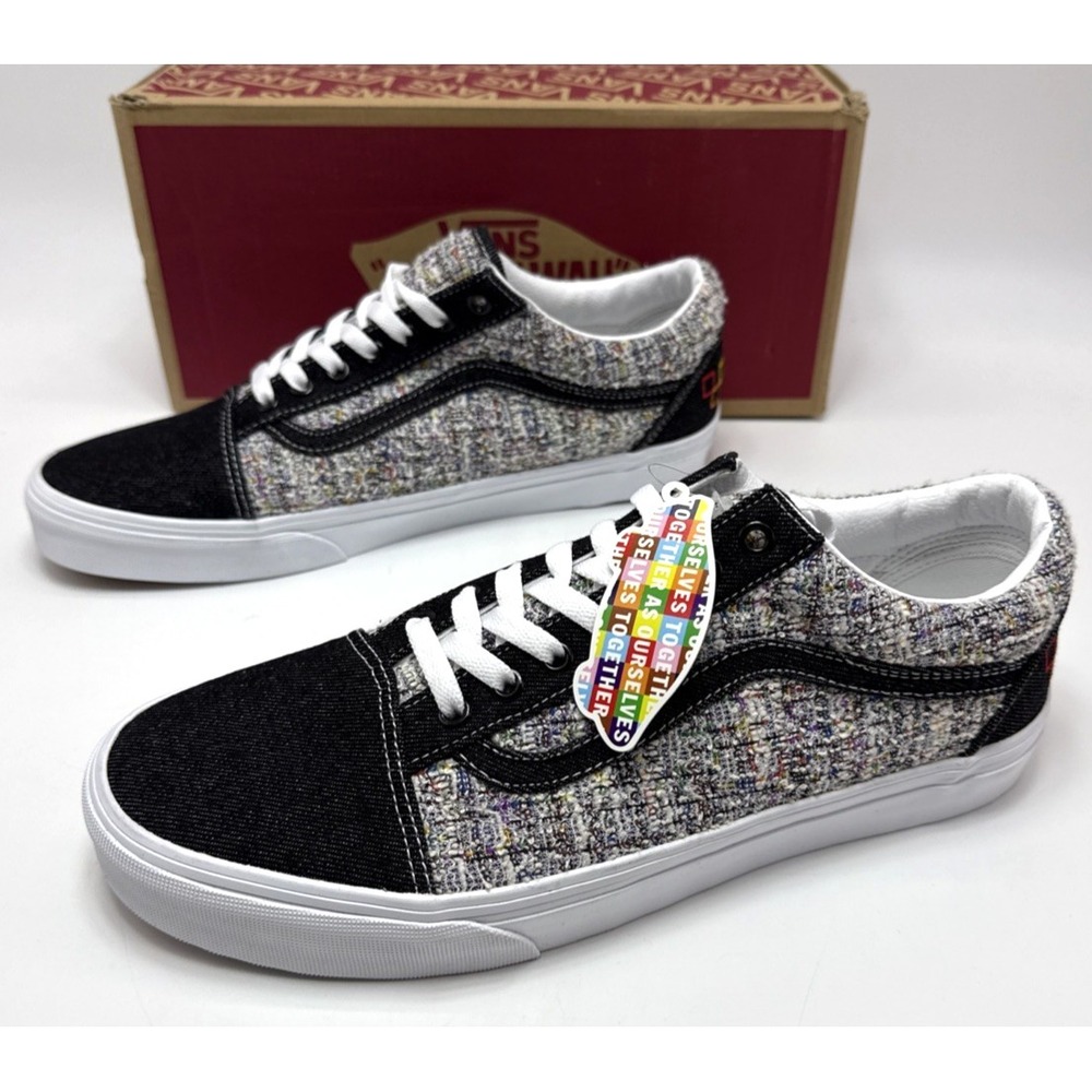 VANS Old Skool 2gether As Ourselves Low Top Shoes Denim Mens Size 11